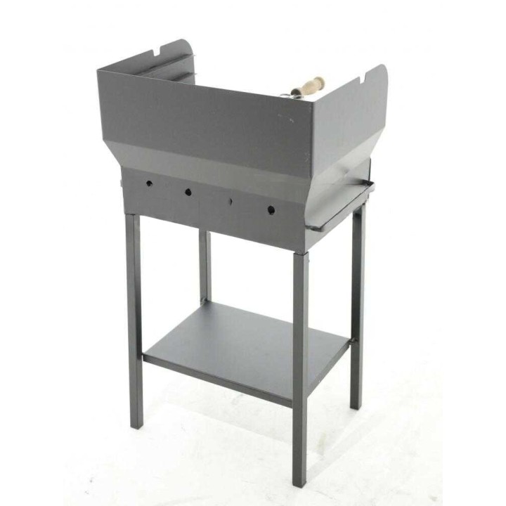 Cruccolini Livorno hiiligrilli, teräs, 50 × 38 cm, 21 kg