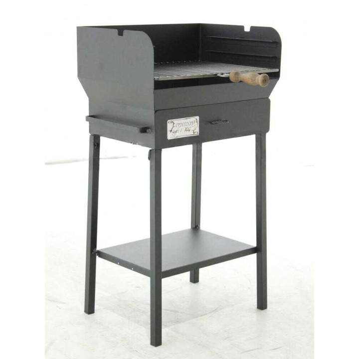 Cruccolini Livorno hiiligrilli, teräs, 50 × 38 cm, 21 kg