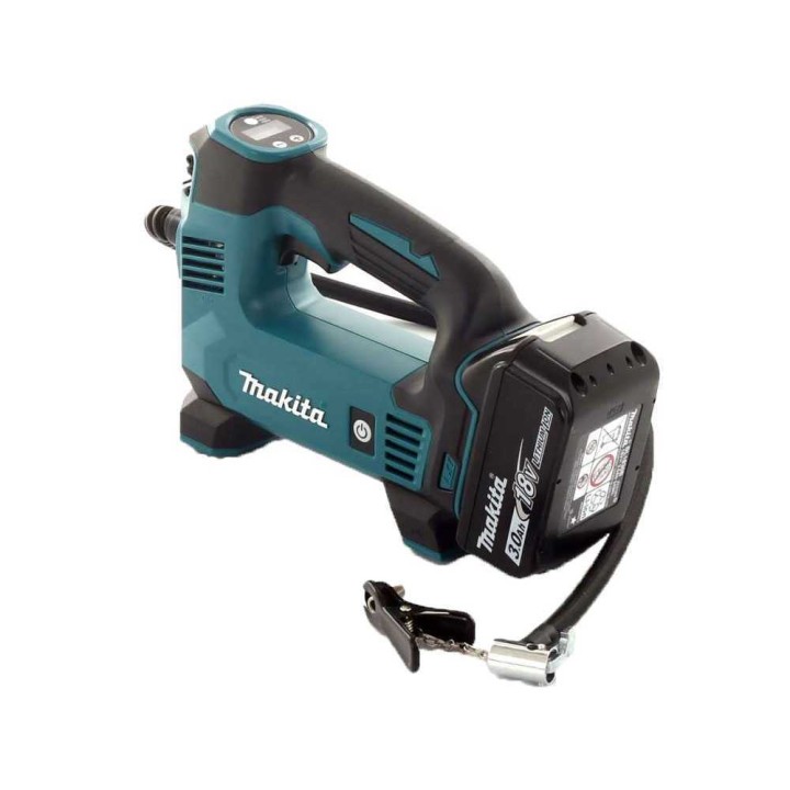 Makita DMP180Z akkukompressori, 18 V, 8,3 bar, akku ja laturi