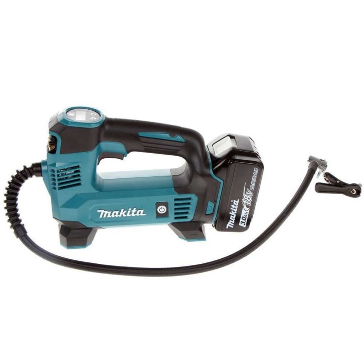 Makita DMP180Z akkukompressori, 18 V, 8,3 bar, akku ja laturi