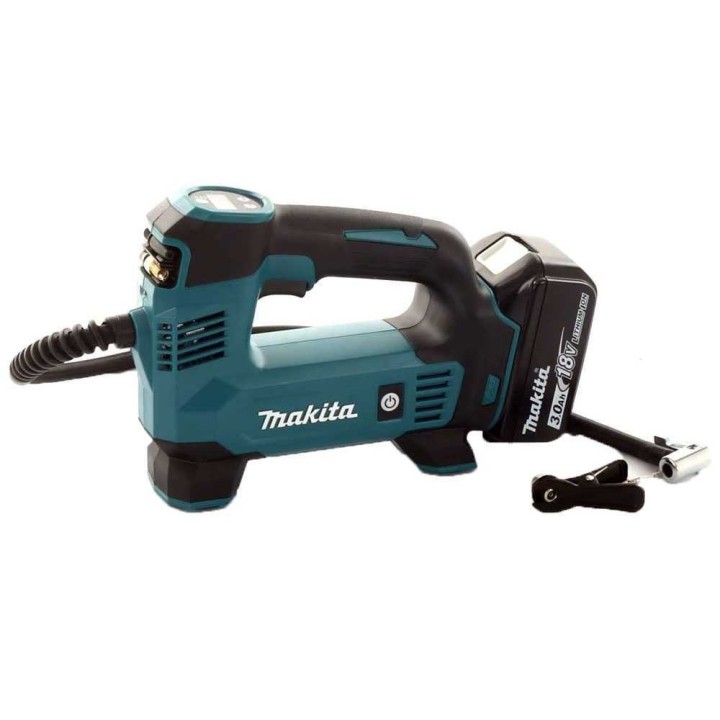 Makita DMP180Z akkukompressori, 18 V, 8,3 bar, akku ja laturi