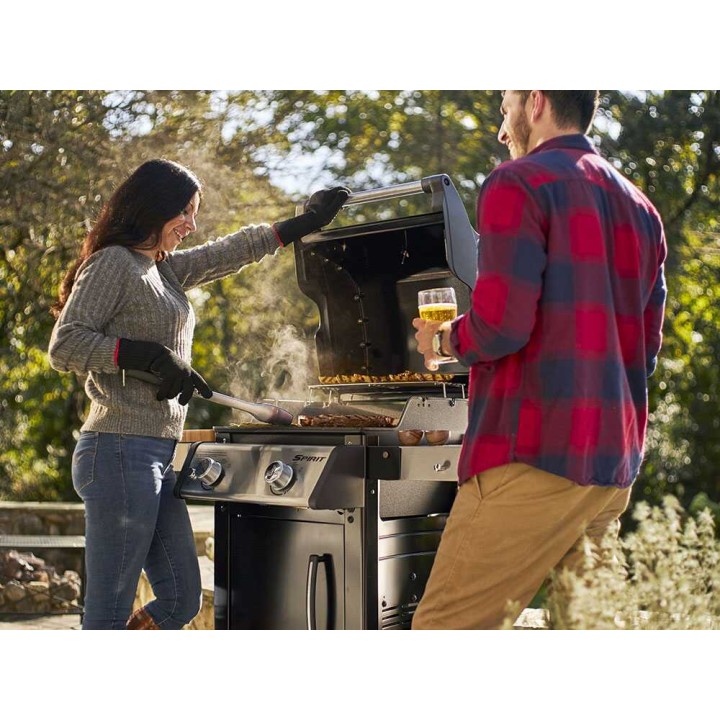 Weber Spirit E-215 GBS kaasugrilli, 2 poltinta, 7,8 kW, 52 × 45 cm