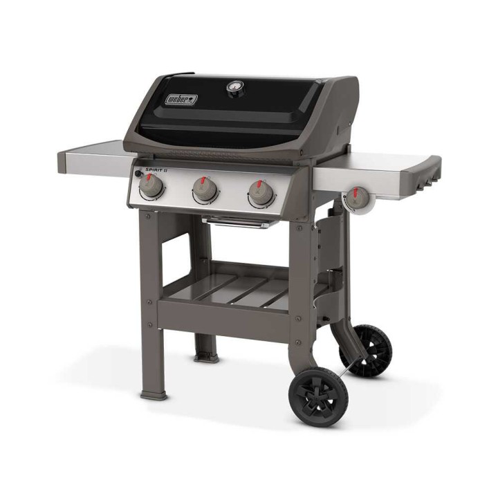 Weber Spirit II E-320 GBS -kaasugrilli, 8,8 kW, 3 poltinta, sivukeitin