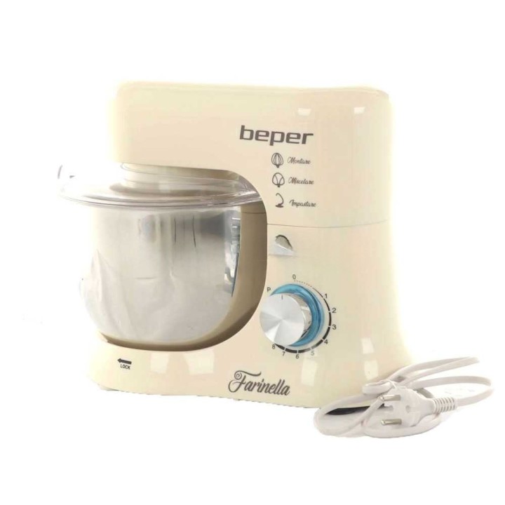 BEPER BP.200 planetaarinen yleiskone, 4,5 l, 1 000 W, 8 nopeutta