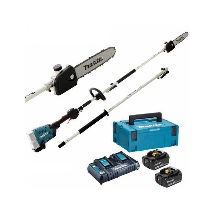 Makita DUX60Z akkukäyttöinen oksasaha 36 V 25 cm jatkovarsi
