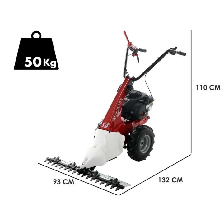 Minieffe B&amp;S 450E vetävä niittokone, 87 cm, 3,5 HP, bensiinikäyttöinen