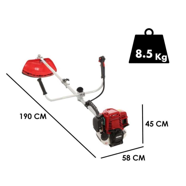 GeoTech GT-4 36 D bensiinikäyttöinen raivaussaha, 4-tahti, 36 cm³, 1,20 HP