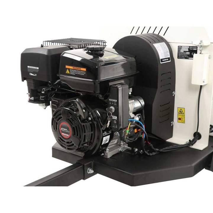 GreenBay GB-WDC 120 LE biocippuri, Loncin G420FD, 15 HP, 90 mm