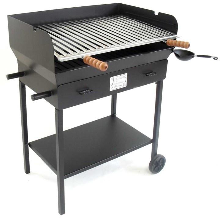 Cruccolini Festa suuri teräksinen puu ja hiiligrilli 69 45 cm 29 kg