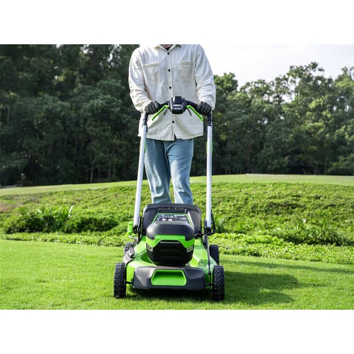 Greenworks GD60LM46SP akkuruohonleikkuri, 60 V, 46 cm, ilman akkua ja laturia