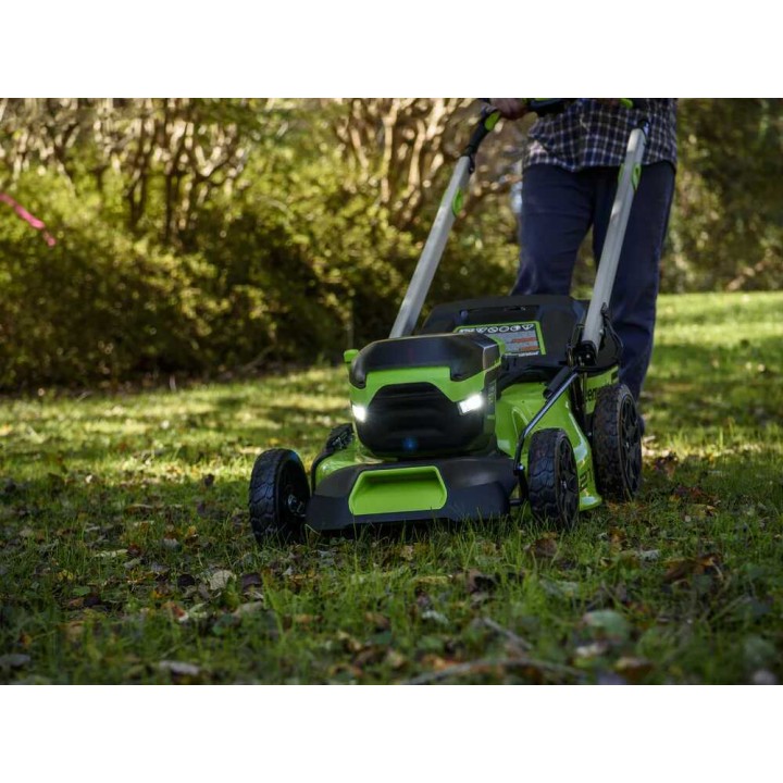 Greenworks GD60LM46SP akkuruohonleikkuri, 60 V, 46 cm, ilman akkua ja laturia