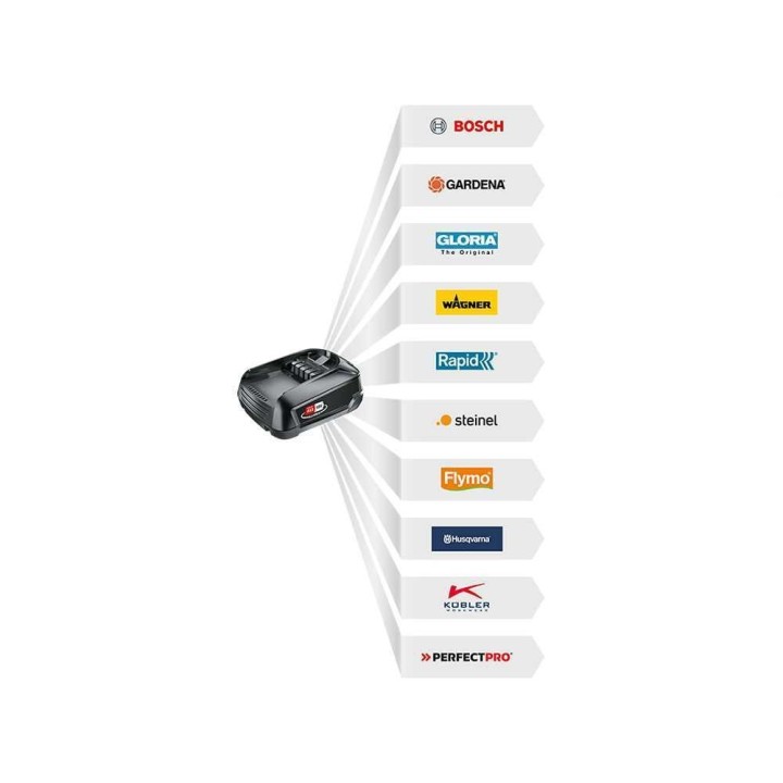 GARDENA P4A L 1830 CV -pikalaturi, 18 V POWER FOR ALL -akuille