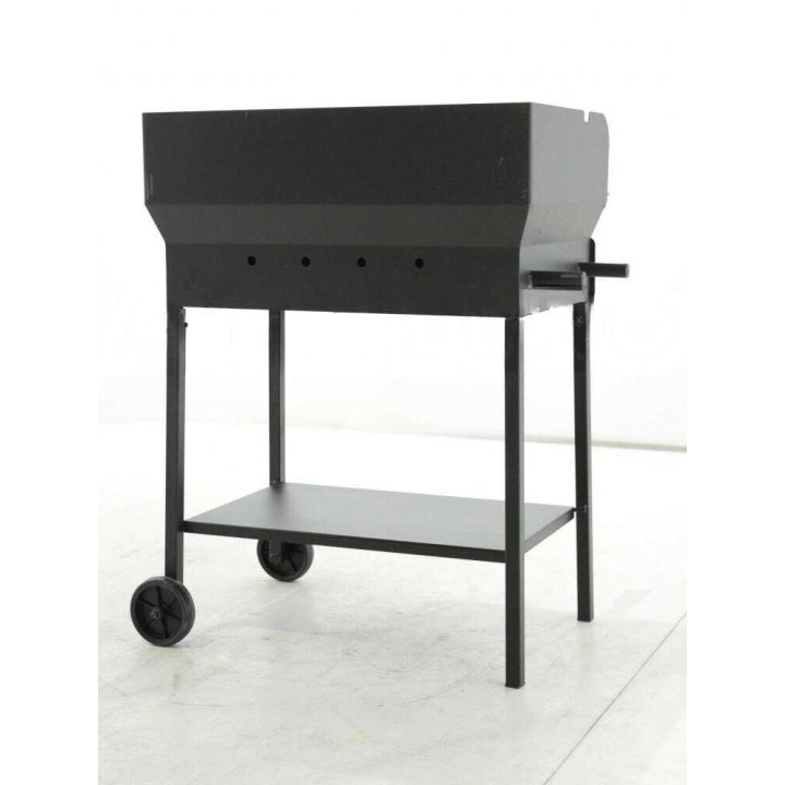 Cruccolini Festa suuri teräksinen puu- ja hiiligrilli, 69 × 45 cm, 29 kg