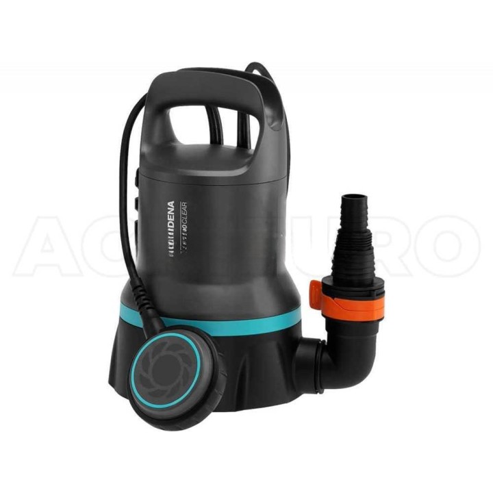 Gardena 9000 uppopumppu kirkkaalle vedelle, 300 W, 9 000 l/h