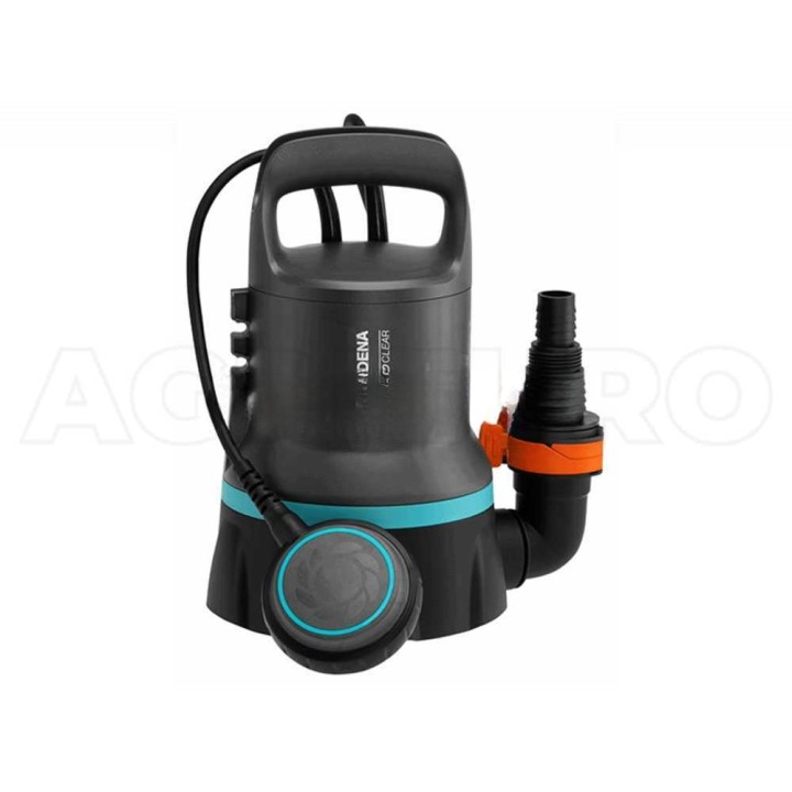 Gardena 9000 uppopumppu kirkkaalle vedelle, 300 W, 9 000 l/h