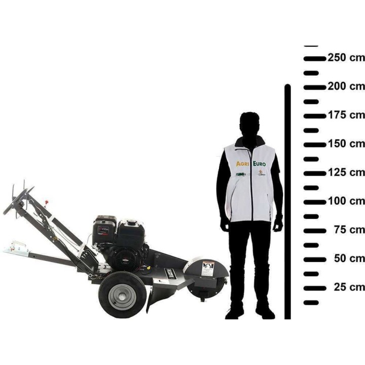 BlackStone SG 420 B&S ES PRO kantopora, 420 cm³, 13,5 HP, 8 volframikarbidikärkeä