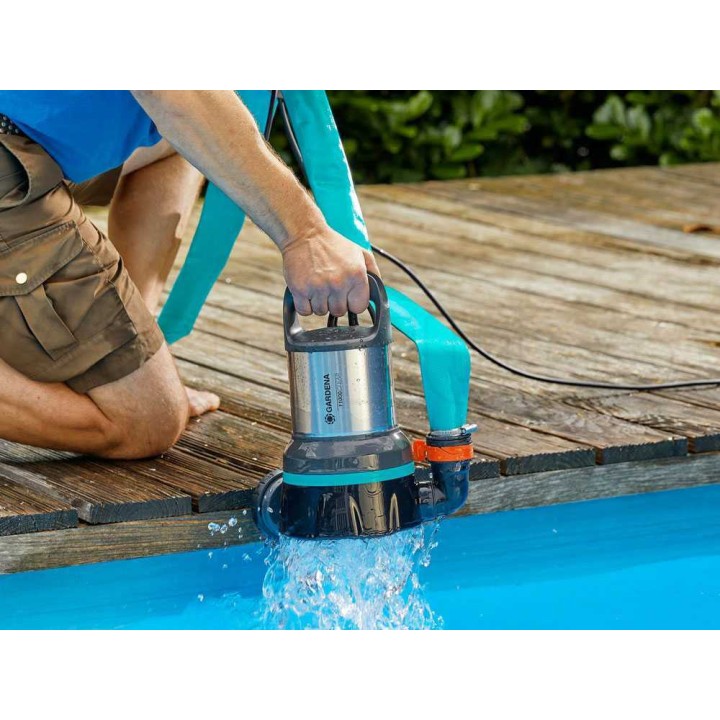 Gardena 11000 uppopumppu kirkkaalle vedelle, 450 W, 11 000 l/h, 7 m