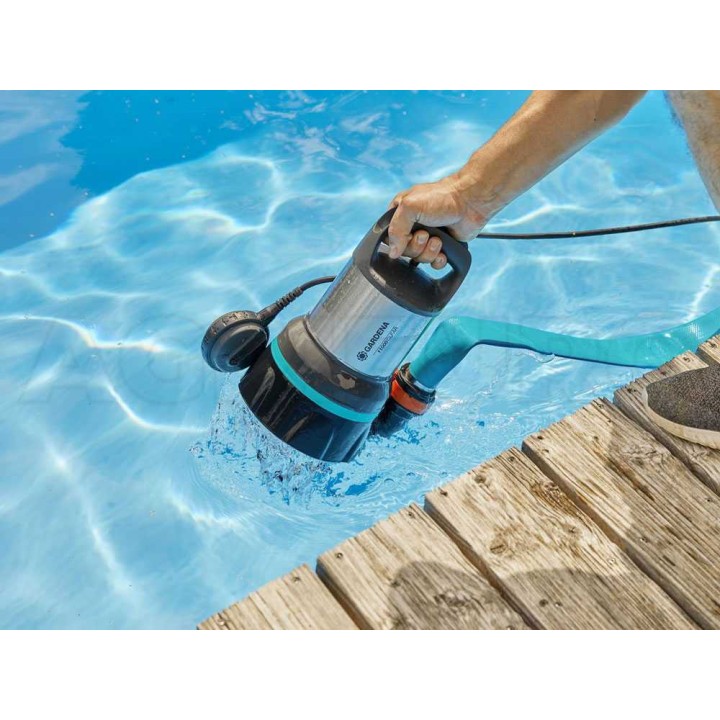 Gardena 11000 uppopumppu kirkkaalle vedelle, 450 W, 11 000 l/h, 7 m