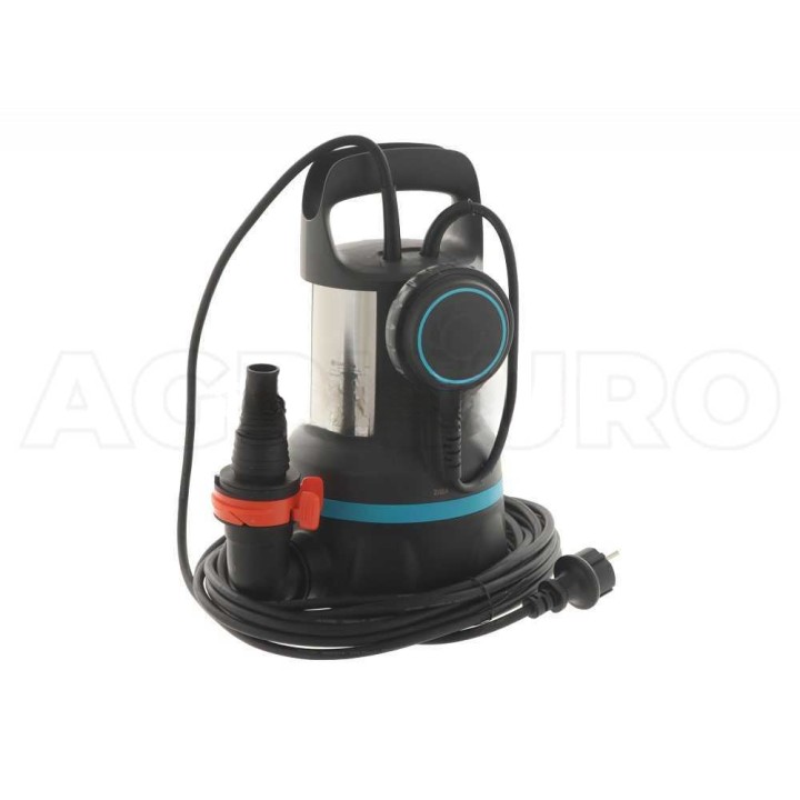 Gardena 11000 uppopumppu kirkkaalle vedelle, 450 W, 11 000 l/h, 7 m