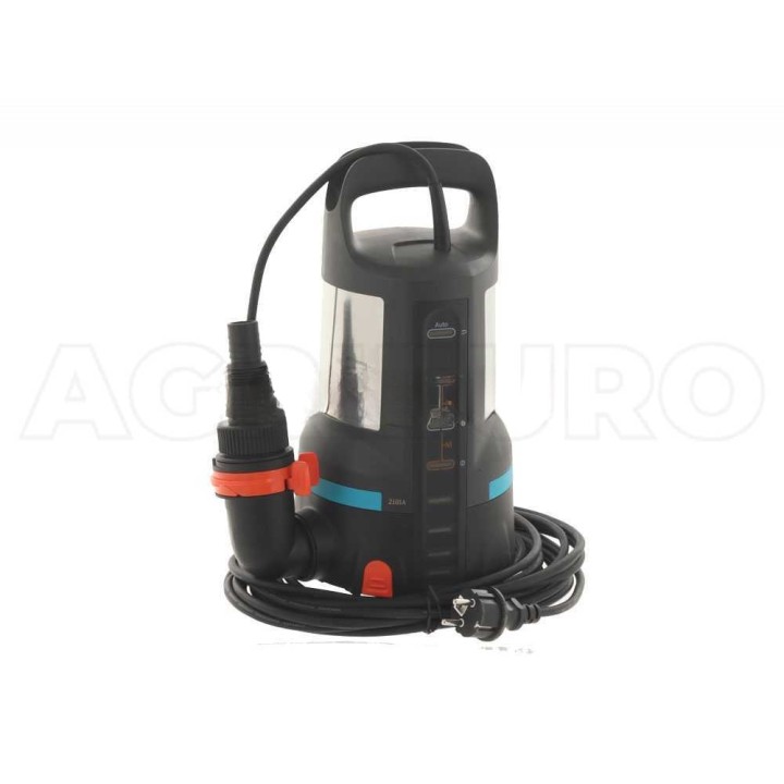 Gardena 11000 Aquasensor uppopumppu kirkkaalle vedelle, 450 W, 11 000 l/h