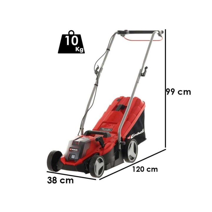 Einhell GE-CM 18/33 Li akkuruohonleikkuri, 18 V, 4 Ah, 33 cm