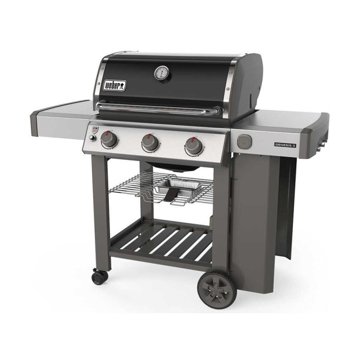 Weber Genesis II E-310 GBS Black kaasugrilli, 11,4 kW, 68 × 48 cm