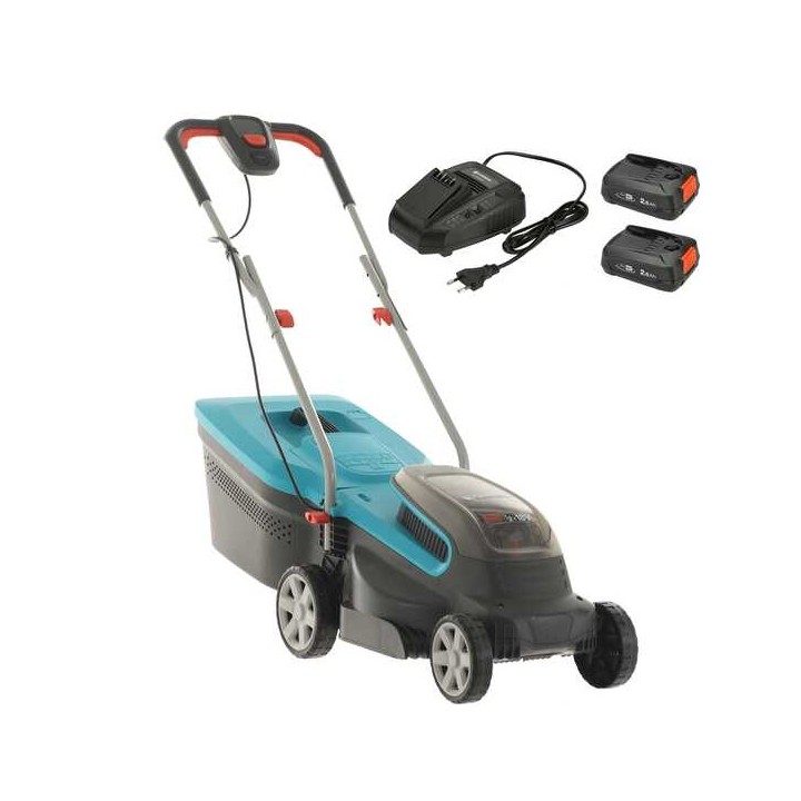 Gardena PowerMax 32 36V P4A akkuruohonleikkuri 32 cm 2 18 V 2 5 Ah