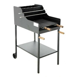Cruccolini Fuocone puu ja hiiligrilli teräs 50 50 cm 50 kg
