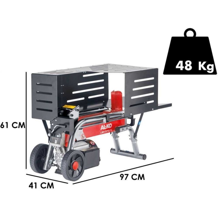 AL-KO LSH 370/4 vaakasuuntainen sähkökäyttöinen halkomakone, 4 t, 1 500 W, 230 V