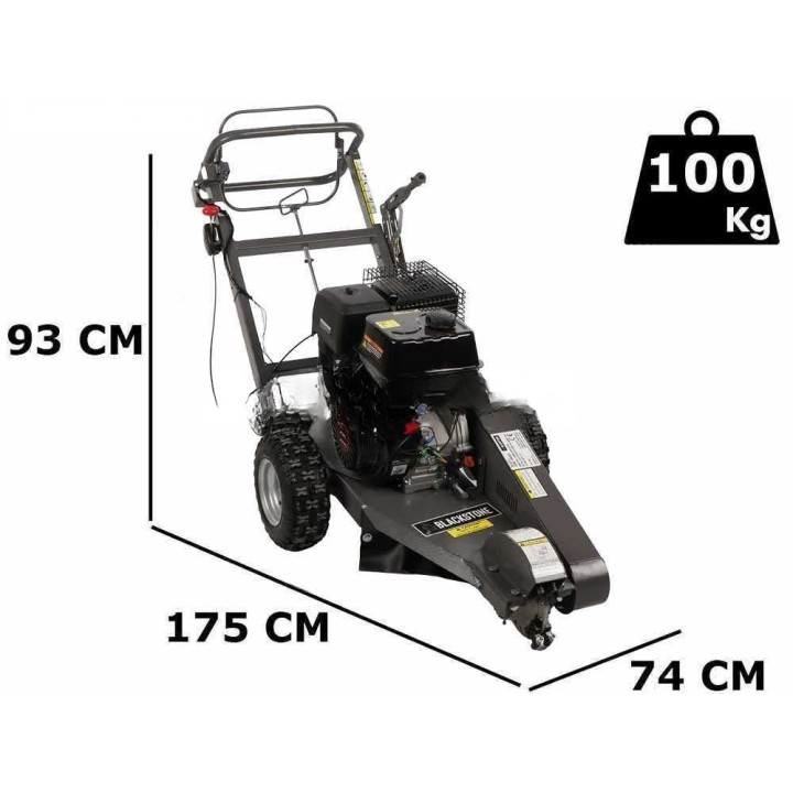 BlackStone SG 420 L kannonjyrsin, Loncin G420F, 420 cm³, 15 HP