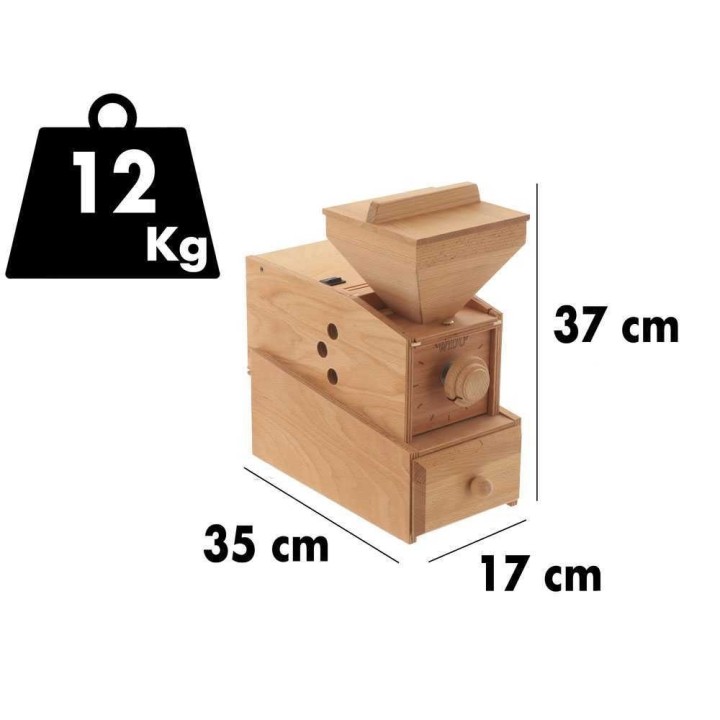 WIDU Widukind Mod. 1 sähköinen viljamylly, kivimyllyt, 400 W, 230 V