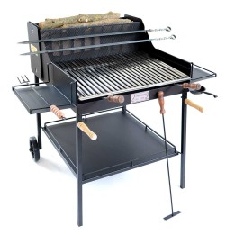 Cruccolini Fuocone Umbria puu ja hiiligrilli teräs 70 58 cm 16 20 ruokailijalle