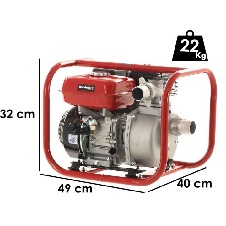 Einhell GC-PW 46 itseimevä moottoripumppu, 6,1 HP, 383 l/min