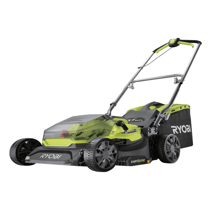 Ryobi RY18LM37A-140 akkuruohonleikkuri, 18 V, 4 Ah, 37 cm