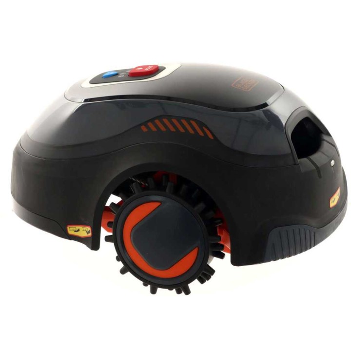 Black & Decker BCRMW122-QW robottiruohonleikkuri, 12 V, 700 m², Bluetooth