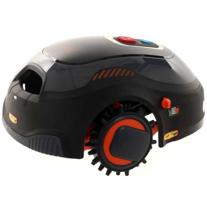 Black & Decker BCRMW122-QW robottiruohonleikkuri, 12 V, 700 m², Bluetooth