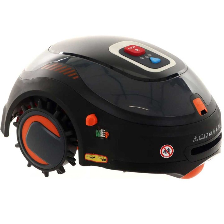 Black & Decker BCRMW122-QW robottiruohonleikkuri, 12 V, 700 m², Bluetooth
