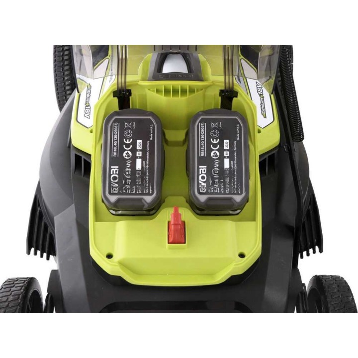 Ryobi RY18LMX40C-240 akkuruohonleikkuri, 40 cm, 2 × 18 V, 4 Ah