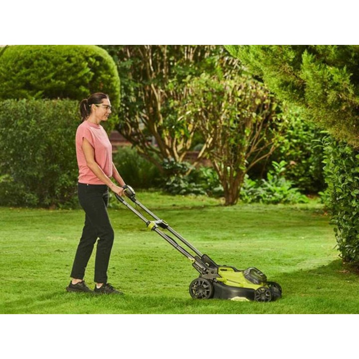 Ryobi RY18LMX40C-240 akkuruohonleikkuri, 40 cm, 2 × 18 V, 4 Ah