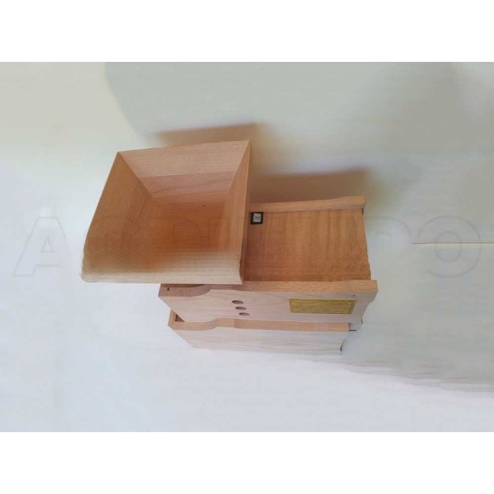 WIDU Universalmühle Mod. 3 jauhomylly, kivijauhatus, 600 W, pyökki