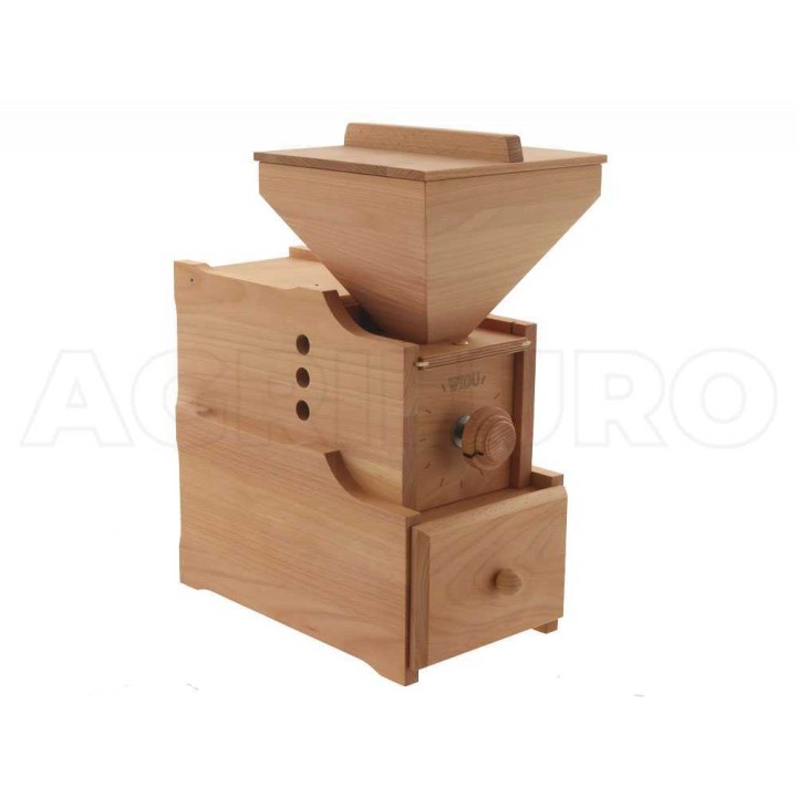 WIDU Universalmühle Mod. 3 jauhomylly, kivijauhatus, 600 W, pyökki