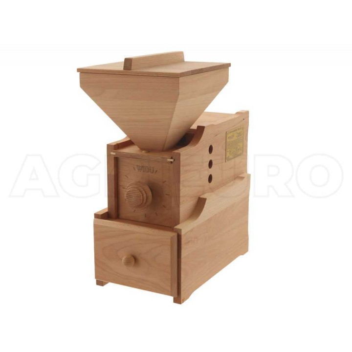 WIDU Universalmühle Mod. 3 jauhomylly, kivijauhatus, 600 W, pyökki