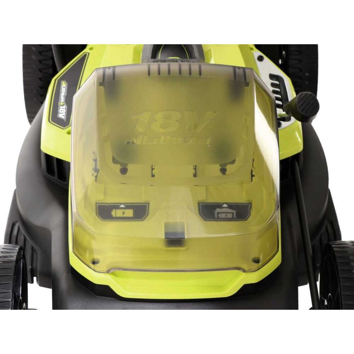 Ryobi RY18LMX37A-150 akkuruohonleikkuri, 18 V, 37 cm, 5 Ah