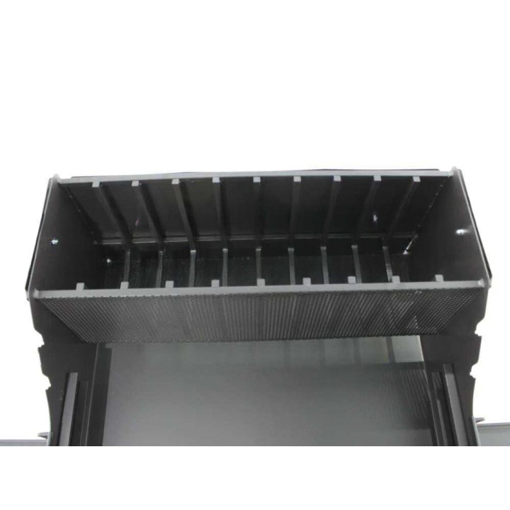 Fuocone Arezzo puu- ja hiiligrilli, teräs, 70 × 58 cm, 65 kg