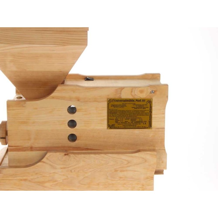WIDU Universalmühle Mod. 3 sähköinen jauhomylly, koivu, 600 W