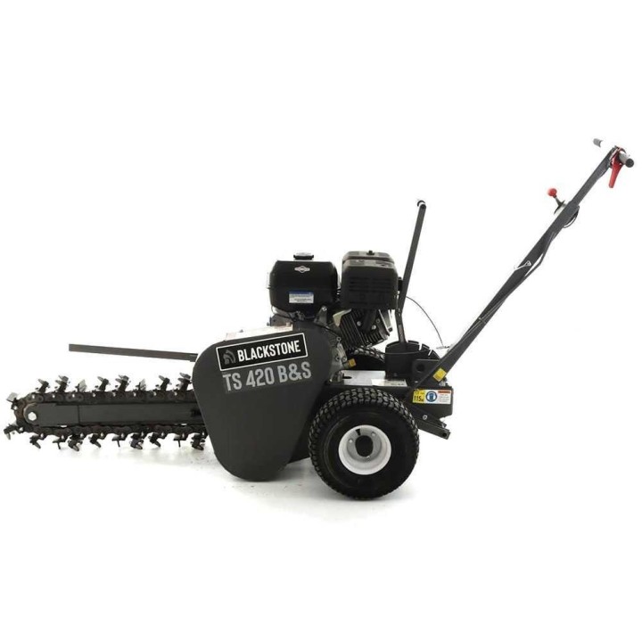 BlackStone TS 420 L -ketjukaivuri, Loncin G420F, 15 HP