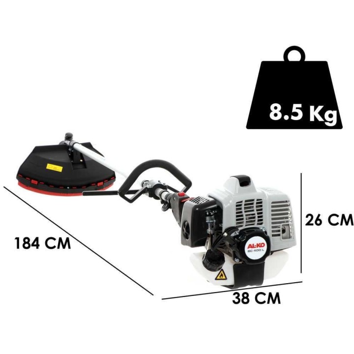 AL-KO BC 400 L -raivaussaha, 39,8 cm³, 1,69 HP