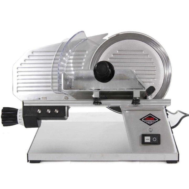 Celme TOP 250 -lihaleikkuri, 250 mm, 155 W, anodisoitu alumiini