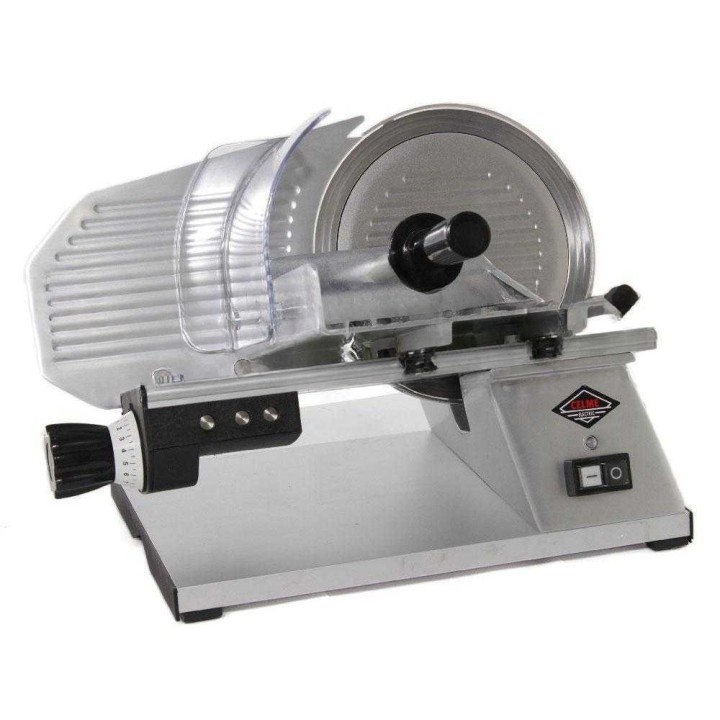Celme TOP 250 -lihaleikkuri, 250 mm, 155 W, anodisoitu alumiini