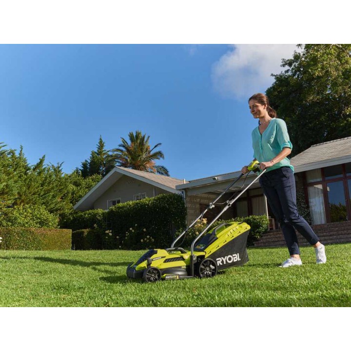 Ryobi RLM13E33S sähköruohonleikkuri, 1 300 W, 33 cm, 230 V
